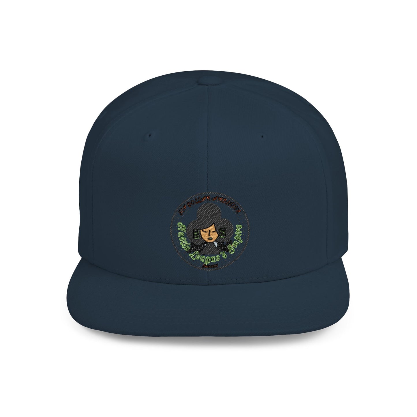 HLE Flat Bill Snapback Hat - Stylish, Trendy Cap for Everyday Wear