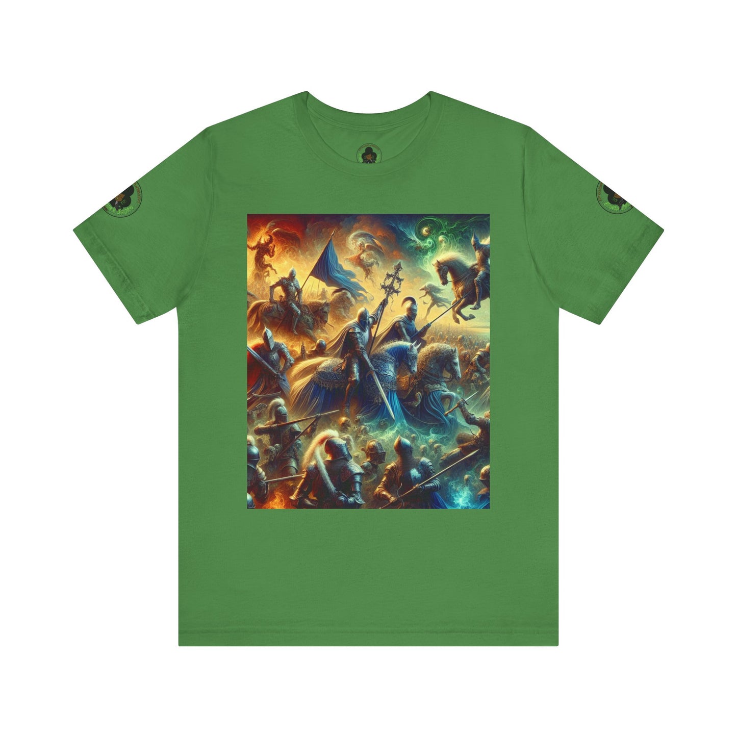 Camiseta unisex Epic HLE: gráfico llamativo en la parte delantera y motivación en la espalda