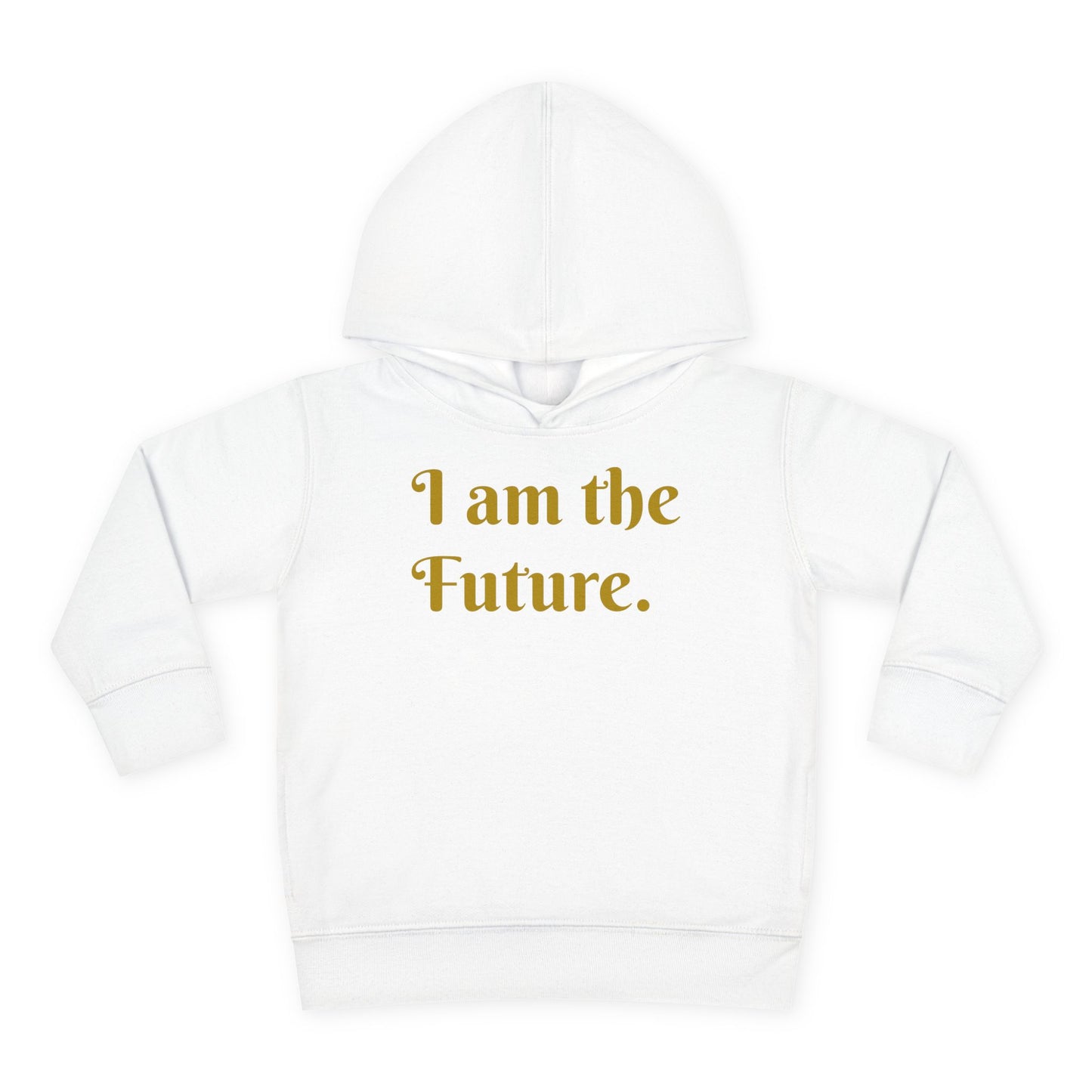 HLE Toddler Fleece Hoodie - I Am the Future & Hustle's League Design