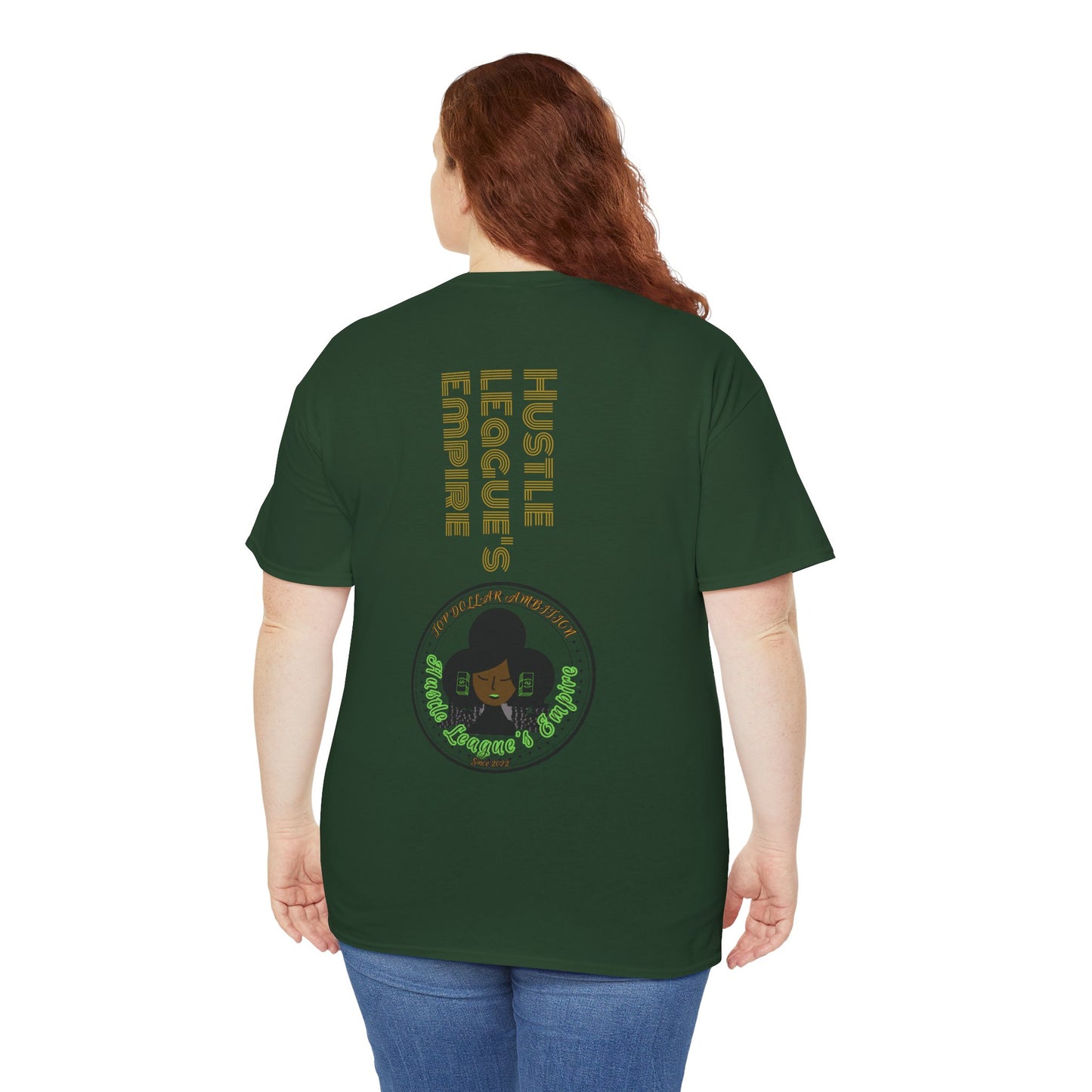 Hustle League Unisex Heavy Cotton Tee - Celebrate Friendship & Fun Nights Out