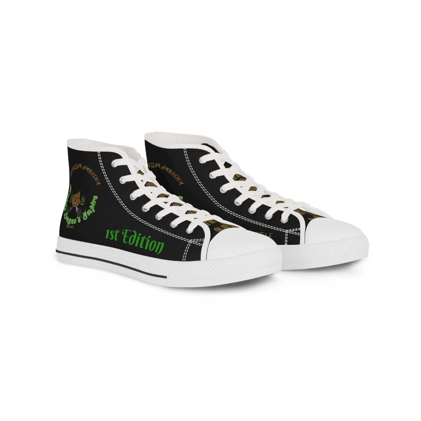 Black HLE High Top Sneakers