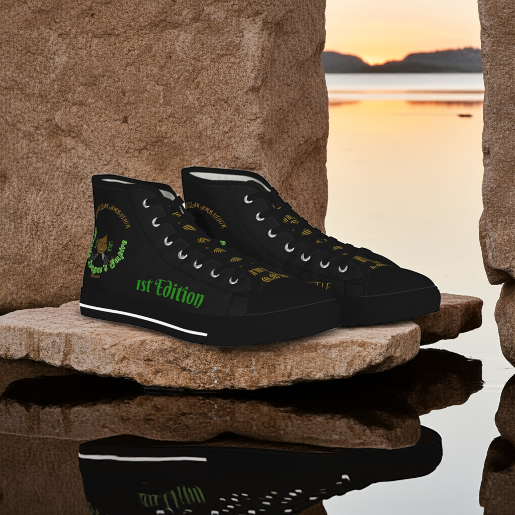 Black HLE High Top Sneakers