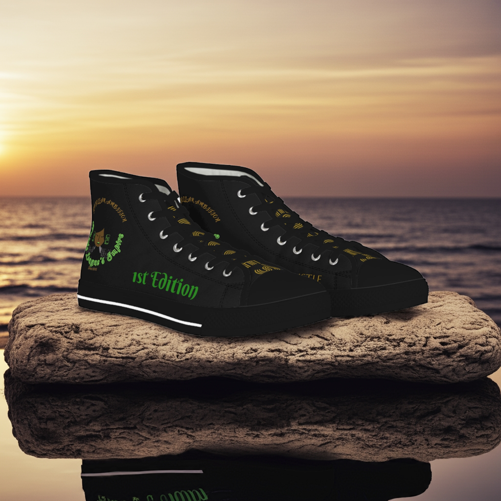 Black HLE High Top Sneakers