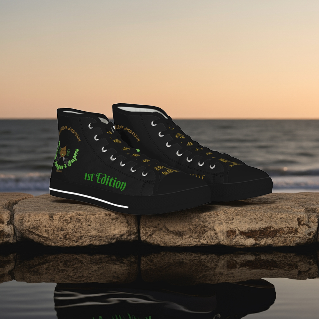 Black HLE High Top Sneakers