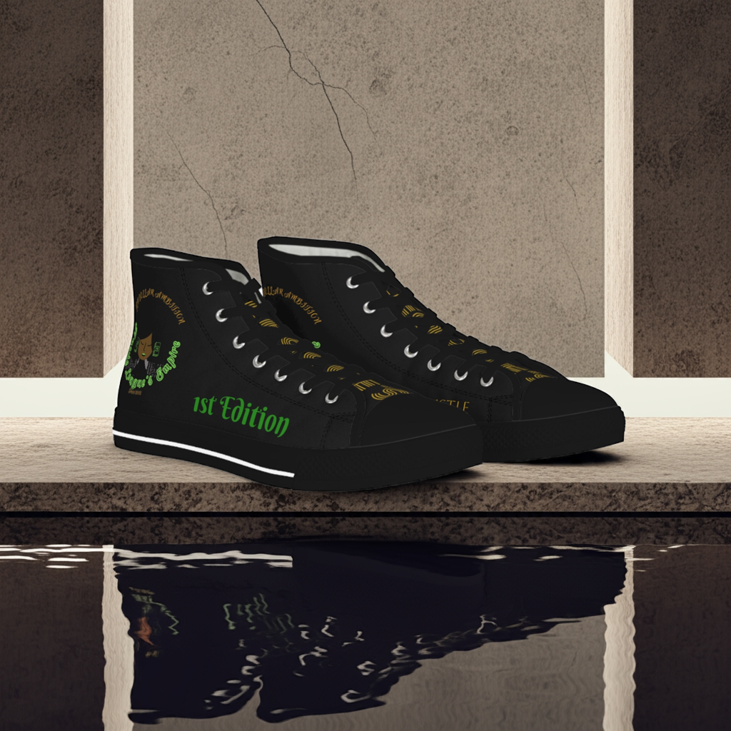 Black HLE High Top Sneakers