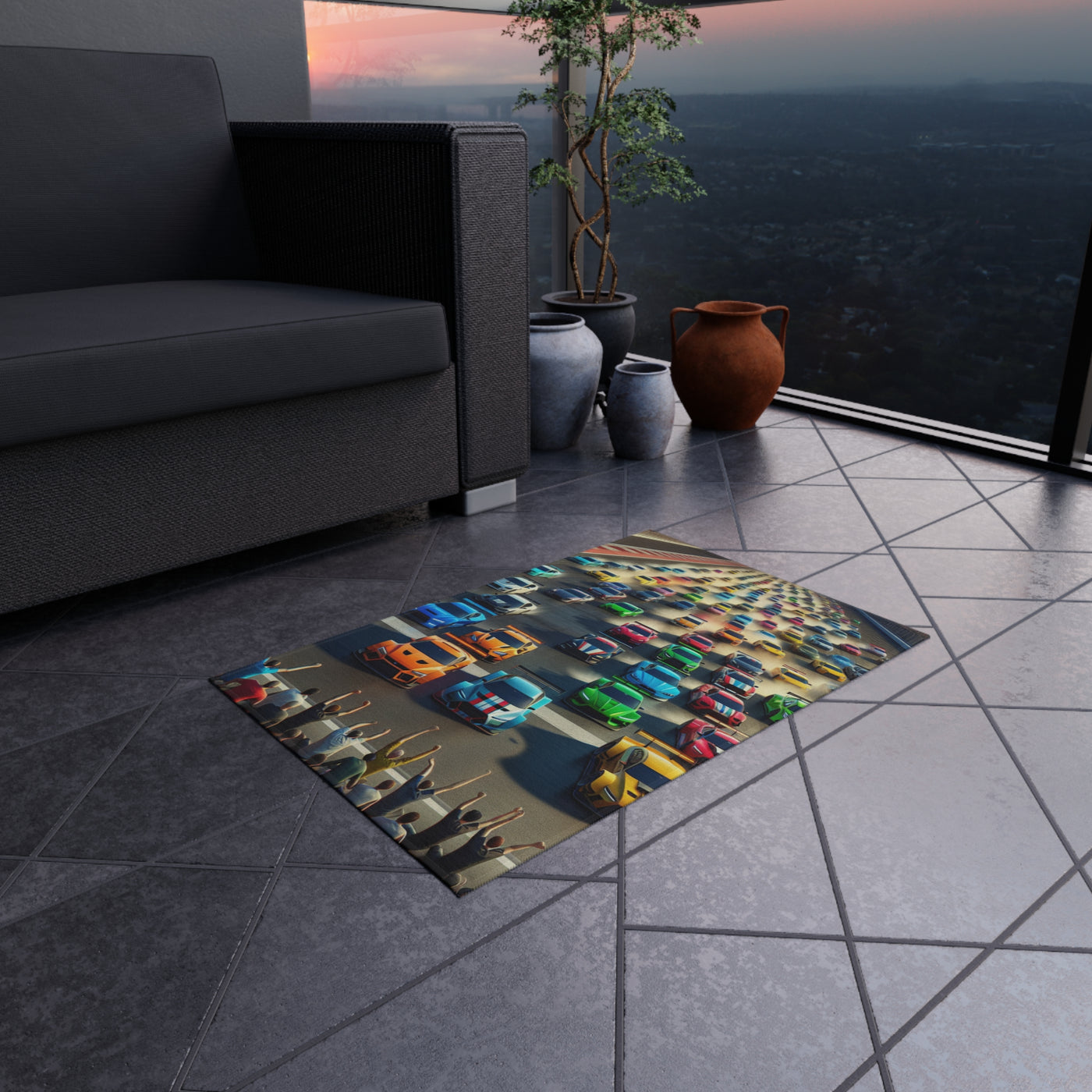 Custom Rugs - Perfect for Summer Gatherings & Patio Decor