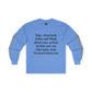 HLE Inspirational Long Sleeve Tee - Empowerment Quote & Graphic