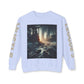 Unisex Lightweight Crewneck Sweatshirt - 'Empire Hustle' Urban Art Design