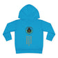 Cute Bear Toddler Hoodie - Cozy Fleece Pullover with 'Hustle' Design