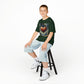 Kids Heavy Cotton™ Tee - Heart Design & Hustle Empire Quote Tee for Young Trendsetters