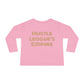 Camiseta de manga larga para niños pequeños: "El futuro está aquí" y "El imperio de la Hustle League"
