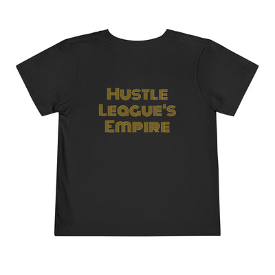 Inspirational Toddler Tee - "All Life is Precious" & "Hustle League's Empire"