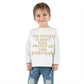 Camiseta de manga larga para niños pequeños: "El futuro está aquí" y "El imperio de la Hustle League"