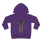 Empowering Toddler Fleece Hoodie - "I Eat Peer Pressure"