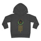 Empowering Toddler Fleece Hoodie - "I Eat Peer Pressure"