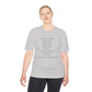 Camiseta unisex absorbente de humedad HLE - Camiseta con cita inspiradora