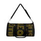HLE Black Duffel Bag- Perfect for Travel and Gym
