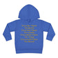 HLE Toddler Fleece Hoodie - Inspirational Design