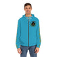 Turquoise  Full-Zip Hoodie for Men