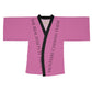 Light Pink HLE Long Sleeve Kimono Robe - Hustlers Cherish Them - Respect the Hustle - Perfect for Relaxation and Self-Care