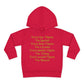 HLE Toddler Fleece Hoodie - Inspirational Design