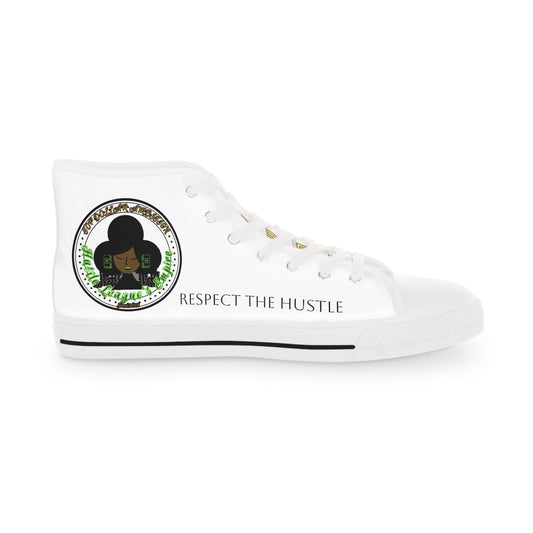 White HLE High Top Sneakers