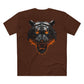 HLE Wild Spirit Graphic Tee - Fierce Wolf & Tiger Design