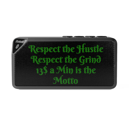 Jabba Bluetooth Speaker - Motivational Sound System for Hustlers with Grind Motto