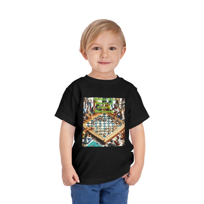 Inspirational Toddler Tee - "All Life is Precious" & "Hustle League's Empire"