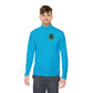 Unisex Quarter-Zip Pullover - Hustle Empire with Motivational Quotes