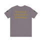 Camiseta unisex Epic HLE: gráfico llamativo en la parte delantera y motivación en la espalda