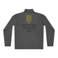 Unisex Quarter-Zip Pullover - Hustle Empire with Motivational Quotes