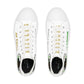 White HLE High Top Sneakers