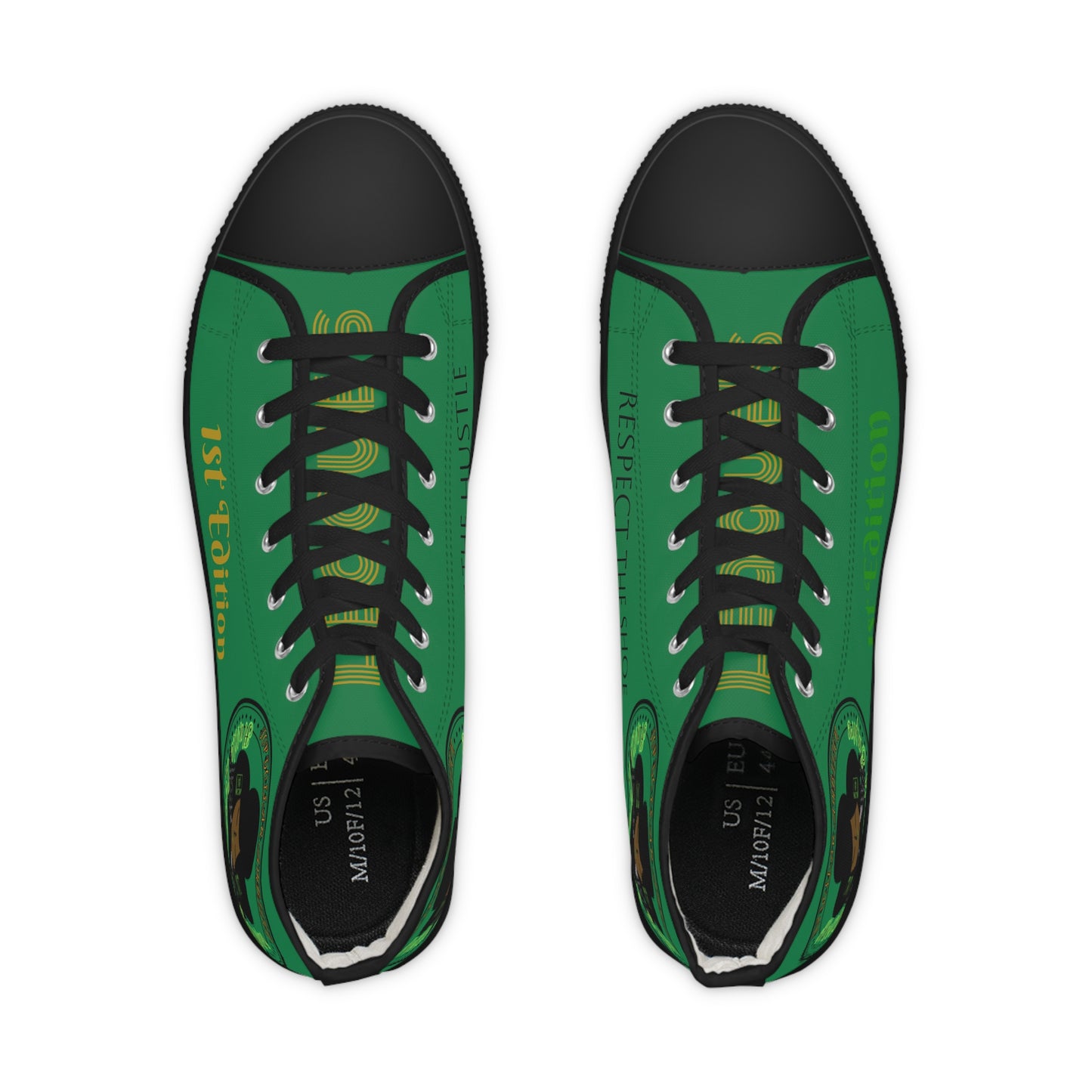 Green HLE High Top Sneakers
