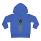 Cute Bear Toddler Hoodie - Cozy Fleece Pullover with 'Hustle' Design