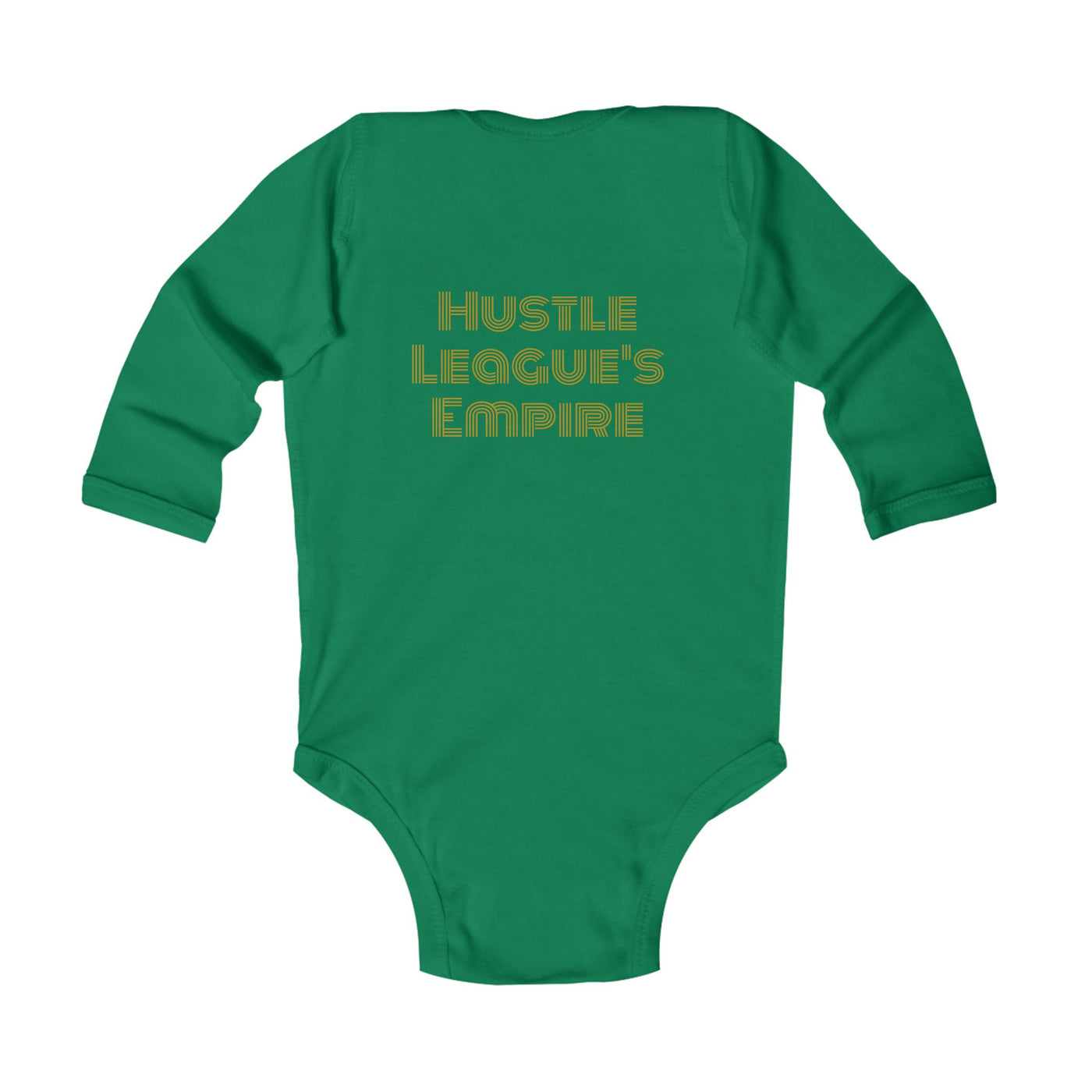 Cute Infant Long Sleeve Bodysuit - 'My Pride and Joy' & 'Hustle League's Empire' Designs