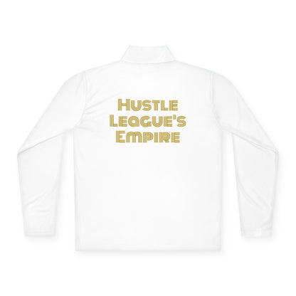 HLE Unisex Quarter-Zip Pullover - Motivational Activewear for Go-Getters