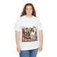 Hustle League Unisex Heavy Cotton Tee - Celebrate Friendship & Fun Nights Out