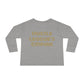 Camiseta de manga larga para niños pequeños: "El futuro está aquí" y "El imperio de la Hustle League"