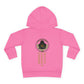Empowering Toddler Fleece Hoodie - "I Eat Peer Pressure"