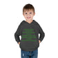 Empowering Toddler Fleece Hoodie - "I Eat Peer Pressure"