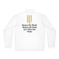 Unisex Quarter-Zip Pullover - Hustle Empire with Motivational Quotes