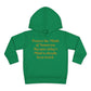 HLE Toddler Fleece Hoodie -  Inspirational Design
