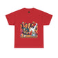 Hustle League Unisex Heavy Cotton Tee - Celebrate Friendship & Fun Nights Out