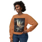 Unisex Lightweight Crewneck Sweatshirt - 'Empire Hustle' Urban Art Design