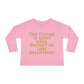 Camiseta de manga larga para niños pequeños: "El futuro está aquí" y "El imperio de la Hustle League"