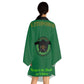 Kimono verde oscuro de manga larga HLE - Los emprendedores los aprecian - Respetan el ajetreo - Perfecto para la relajación y el cuidado personal