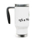 Taza de viaje de acero inoxidable HLE: "13 dólares por minuto es el mínimo"