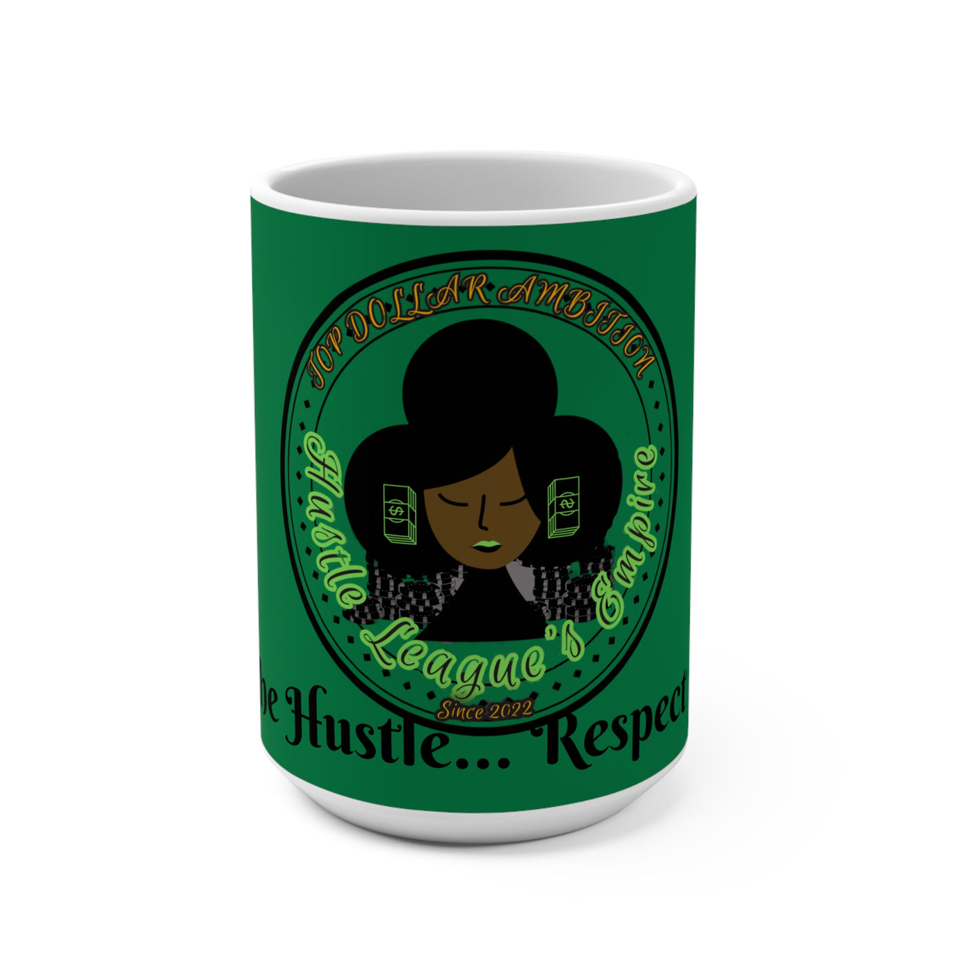 HLE 15oz Mug - Respect the Grind Design