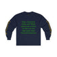 HLE Inspirational Long Sleeve Tee - Empowerment Quote & Graphic